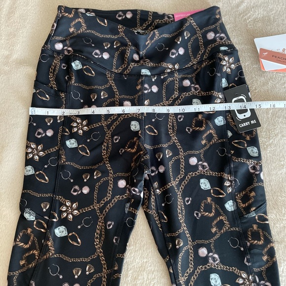 X by Gottex Chain Link Ankle Leggings - Size S - Picture 5 of 11